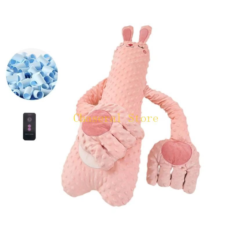 E7CE Portable Baby Sleep Patter Pacify Hand Doll Built in Music Function or Not