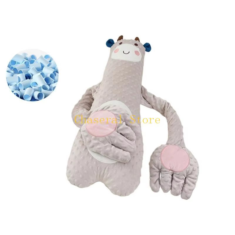E7CE Portable Baby Sleep Patter Pacify Hand Doll Built in Music Function or Not