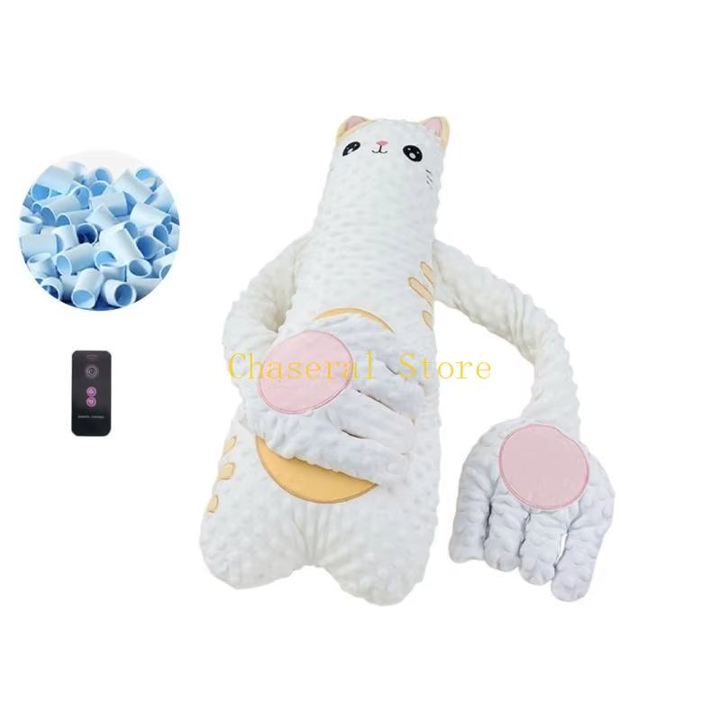 E7CE Portable Baby Sleep Patter Pacify Hand Doll Built in Music Function or Not