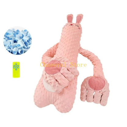 E7CE Portable Baby Sleep Patter Pacify Hand Doll Built in Music Function or Not