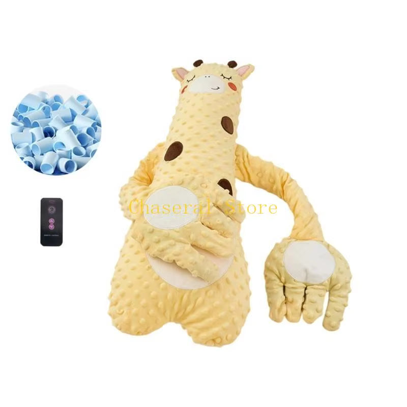 E7CE Portable Baby Sleep Patter Pacify Hand Doll Built in Music Function or Not