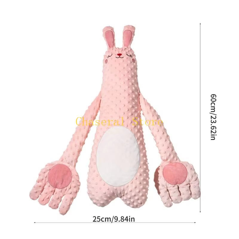 E7CE Portable Baby Sleep Patter Pacify Hand Doll Built in Music Function or Not