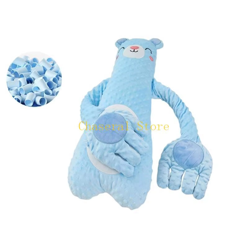 E7CE Portable Baby Sleep Patter Pacify Hand Doll Built in Music Function or Not