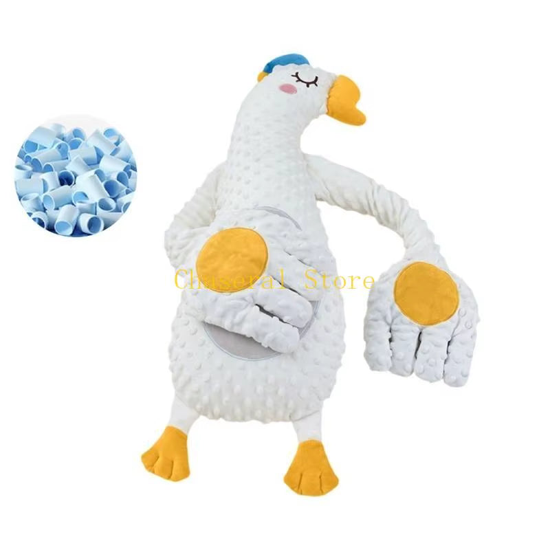 E7CE Portable Baby Sleep Patter Pacify Hand Doll Built in Music Function or Not