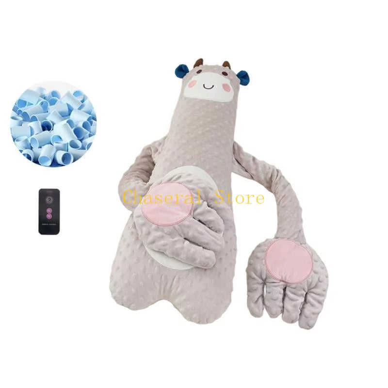 E7CE Portable Baby Sleep Patter Pacify Hand Doll Built in Music Function or Not